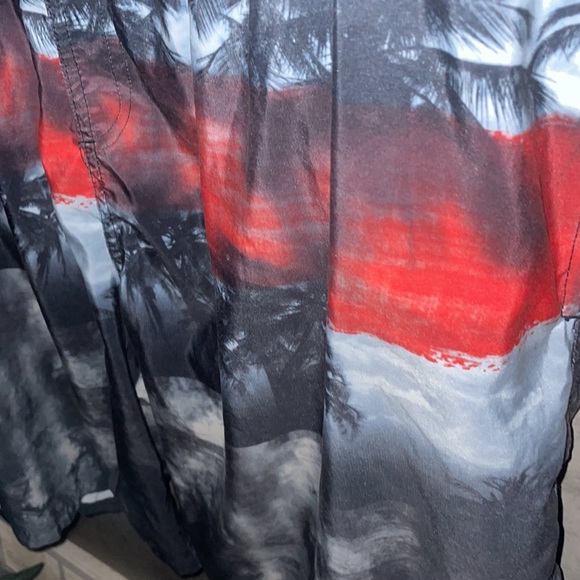 NBN Gear 5XL Red Beach Swim Trunks (Missing String/ Snap Closure intact) - Picture 4 of 8